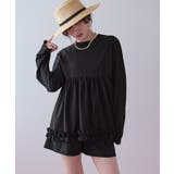 ペプラムフリルトップス×ショートパンツセット ラッシュガード【SEADRESS … | titivate | 詳細画像15