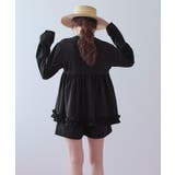 ペプラムフリルトップス×ショートパンツセット ラッシュガード【SEADRESS … | titivate | 詳細画像19