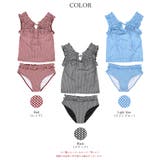 チェック柄フリルタンクトップビキニ/水着【SEADRESS シードレス】 | titivate | 詳細画像17 