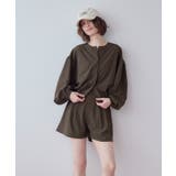 2点セット ノーカラーボリュームブルゾンラッシュガード×ショートパンツ【SEAD… | titivate | 詳細画像28