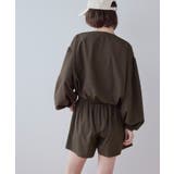 2点セット ノーカラーボリュームブルゾンラッシュガード×ショートパンツ【SEAD… | titivate | 詳細画像29