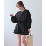 2点セット ノーカラーボリュームブルゾンラッシュガード×ショートパンツ【SEAD… | titivate | 詳細画像14