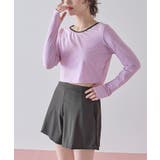 3点セット パイピング長袖ビキニ×ショートパンツ 水着【SEADRESS | titivate | 詳細画像25