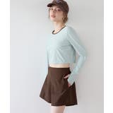 3点セット パイピング長袖ビキニ×ショートパンツ 水着【SEADRESS | titivate | 詳細画像31