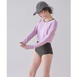 3点セット パイピング長袖ビキニ×ショートパンツ 水着【SEADRESS | titivate | 詳細画像10