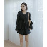 4点セット ティアードラッシュガード×ビキニ 水着【SEADRESS | titivate | 詳細画像32 