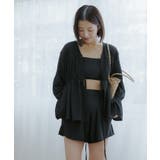 4点セット ティアードラッシュガード×ビキニ 水着【SEADRESS | titivate | 詳細画像8 