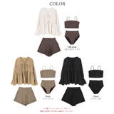 4点セット ティアードラッシュガード×ビキニ 水着【SEADRESS | titivate | 詳細画像18 