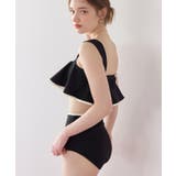 パイピングフリルハイウエストビキニ/水着【SEADRESS シードレス】 | titivate | 詳細画像11 