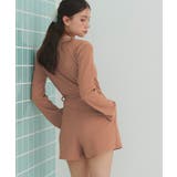 カシュクールオールインワン ラッシュガード 水着【SEADRESS | titivate | 詳細画像15 