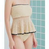 ペプラムクロシェビキニ/水着【SEADRESS シードレス】 | titivate | 詳細画像4 