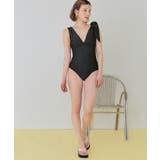 深Vネックシンプルワンピース/水着【SEADRESS シードレス】 | titivate | 詳細画像24 