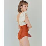 深Vネックシンプルワンピース/水着【SEADRESS シードレス】 | titivate | 詳細画像8 