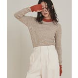 配色フィンガーリブニット【miette ミエット】 | titivate | 詳細画像21 