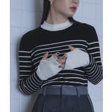 配色フィンガーリブニット【miette ミエット】 | titivate | 詳細画像25 