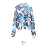 配色メロープリントチュールシアートップス【miette ミエット】 | titivate | 詳細画像11