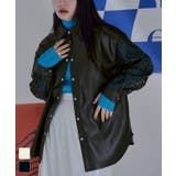パンチングレザースリーブシャツ【miette ミエット】 | titivate | 詳細画像1