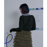 パイルジャガードUネックショートトップス【miette ミエット】 | titivate | 詳細画像8 