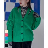 スリットVネックカーディガン【miette ミエット】 | titivate | 詳細画像1 