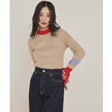 マルチ配色フィンガーリブニット【miette ミエット】 | titivate | 詳細画像11 