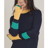 マルチ配色フィンガーリブニット【miette ミエット】 | titivate | 詳細画像13 