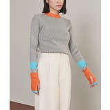 マルチ配色フィンガーリブニット【miette ミエット】 | titivate | 詳細画像17 