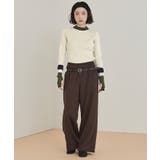 マルチ配色フィンガーリブニット【miette ミエット】 | titivate | 詳細画像18 