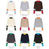 マルチ配色フィンガーリブニット【miette ミエット】 | titivate | 詳細画像20 