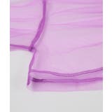 チュールギャザーシアーショートトップス【miette ミエット】 | titivate | 詳細画像18