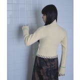 配色ステッチハイネックニット【miette ミエット】 | titivate | 詳細画像12 