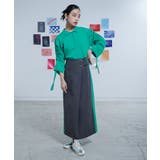 シャーリングスリーブ襟付きニット【miette ミエット】 | titivate | 詳細画像9 