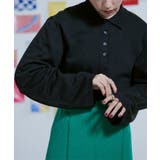 シャーリングスリーブ襟付きニット【miette ミエット】 | titivate | 詳細画像12 