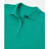 シャーリングスリーブ襟付きニット【miette ミエット】 | titivate | 詳細画像15 