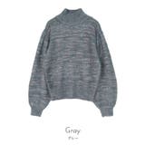 シャギーミックスヤーンボリュームスリーブニット【miette ミエット】 | titivate | 詳細画像4