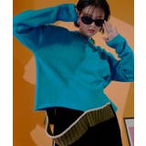 カットデザインアシンメトリーニット【miette ミエット】 | titivate | 詳細画像11 