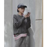 カットデザインアシンメトリーニット【miette ミエット】 | titivate | 詳細画像12 