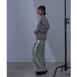 カラフルロゴプリントスウェットライクニット【miette ミエット】 | titivate | 詳細画像7