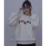 カラフルロゴプリントスウェットライクニット【miette ミエット】 | titivate | 詳細画像12