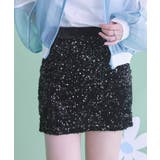 スパンコールミニスカート【miette ミエット】 | titivate | 詳細画像6 