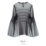 チュールシャーリングトップス【miette ミエット】 | titivate | 詳細画像2 