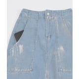 箔加工デニムベイカースカート【miette ミエット】 | titivate | 詳細画像13 