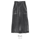 箔加工デニムベイカースカート【miette ミエット】 | titivate | 詳細画像2 