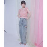 サイドスリットダメージデニム【miette ミエット】 | titivate | 詳細画像7 