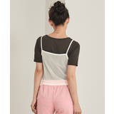 ロゴタグシアーキャミソールビスチェ【miette ミエット】 | titivate | 詳細画像10 