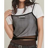 ロゴタグシアーキャミソールビスチェ【miette ミエット】 | titivate | 詳細画像15 