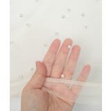 パール付きチュールフリルVネックトップス【miette ミエット】 | titivate | 詳細画像17