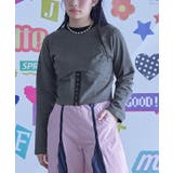 コルセットデザインミニ裏毛トップス【miette ミエット】 | titivate | 詳細画像6 