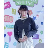 コルセットデザインミニ裏毛トップス【miette ミエット】 | titivate | 詳細画像12 