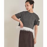 フェザークロップドTシャツ【miette ミエット】 | titivate | 詳細画像12 