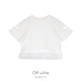 フェザークロップドTシャツ【miette ミエット】 | titivate | 詳細画像3 